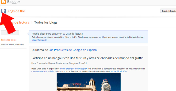 Foto en comentarios blogger