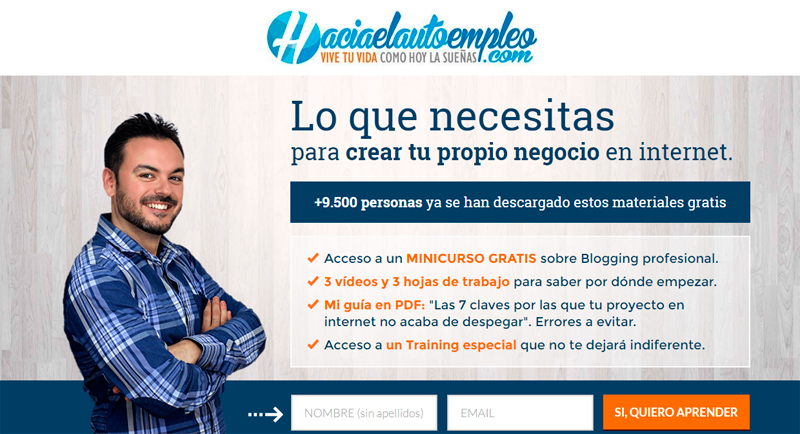 Omar de la Fuente hacia el autoempleo